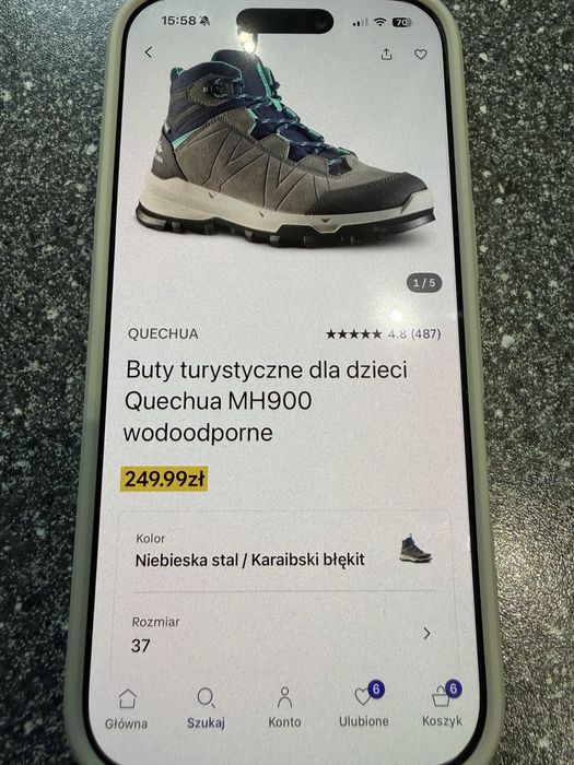 Buty turystyczne dla dzieci Quechua MH900