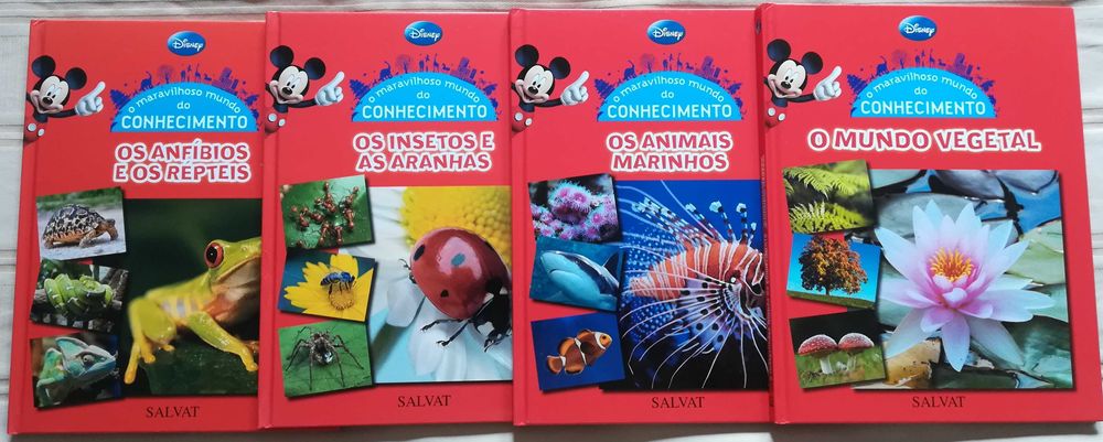 Enciclopédia de 24 volumes: “O Maravilhoso Mundo do Conhecimento”