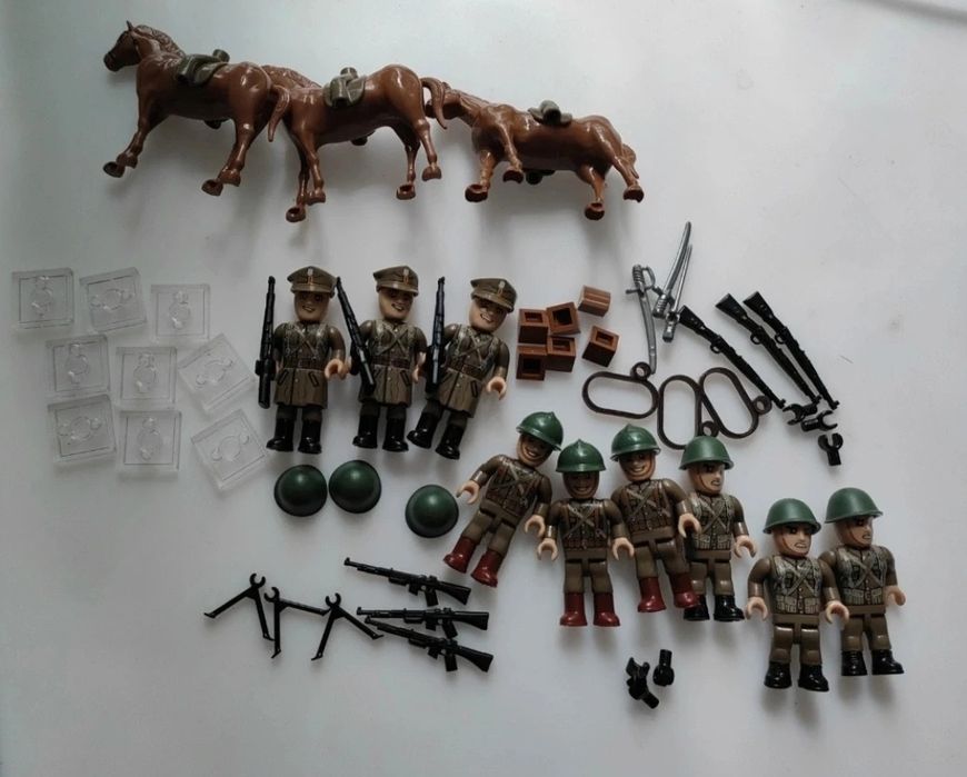 Cobi WW2 Figurki Ułani 9szt