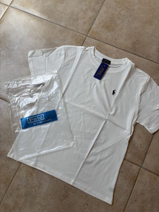 Tshirt Branca Polo-Ralph Lauren