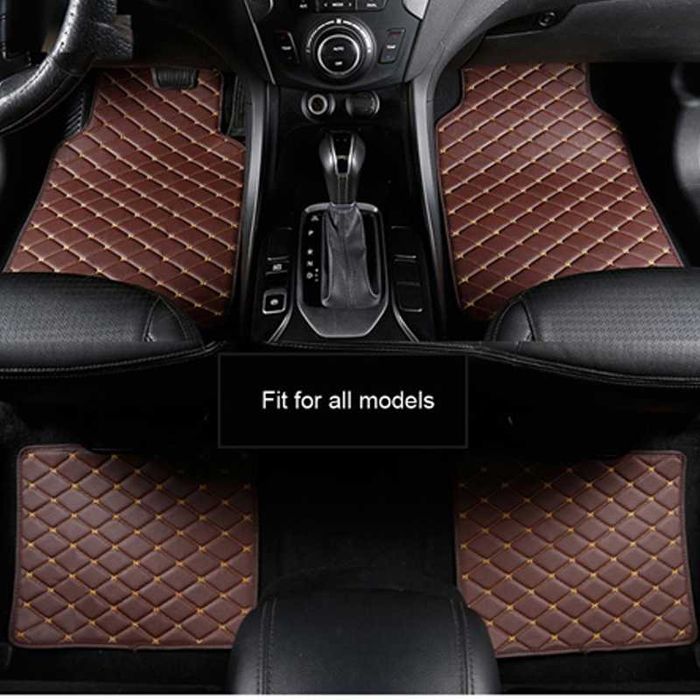 Супер якість Шкіряні килими в авто, еко шкіра, поліки, коврики