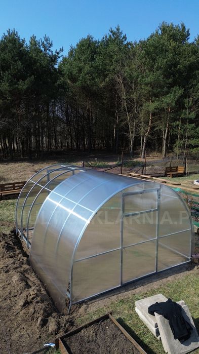 Szklarnia ogrodowa, tunel, od 2,4x4,6,8itd do 3,5x4,6,8 itd, GRATISY