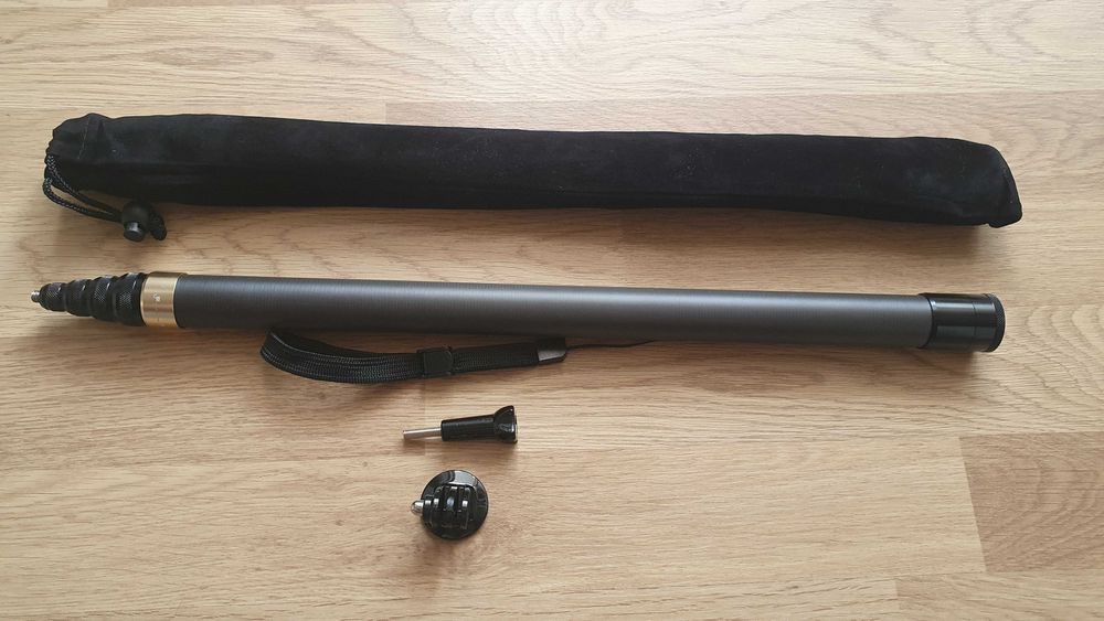 Монопод селфи стик 3м для insta360 x4,x3,x2,one rs, one r gopro, dji