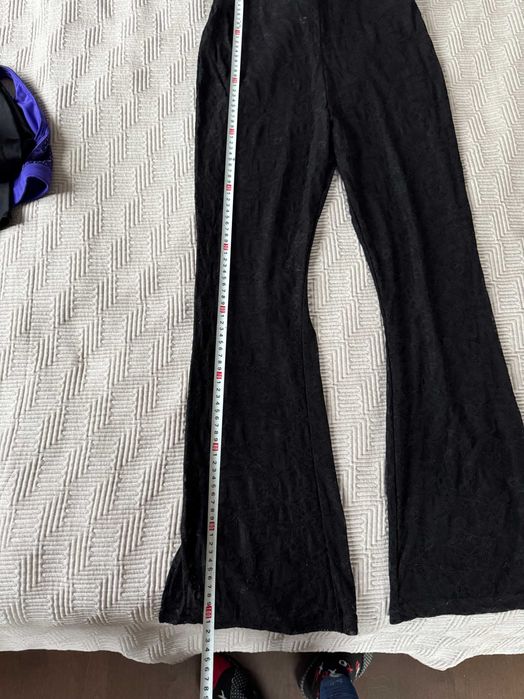 Кружевные гипюровые штаны мережеві прозорі штани кльош