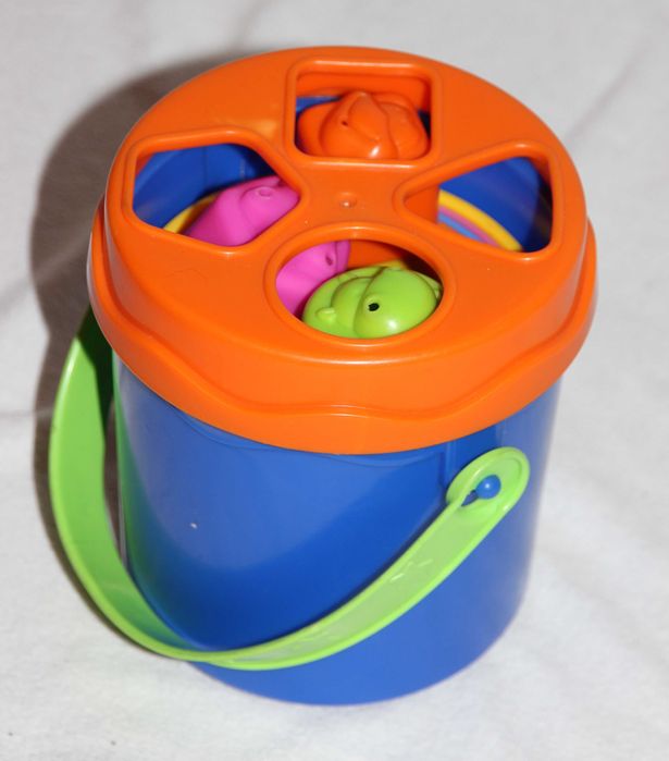 Zabawka Edukacyjna, Kubeczki i Wiaderka z Miniland,