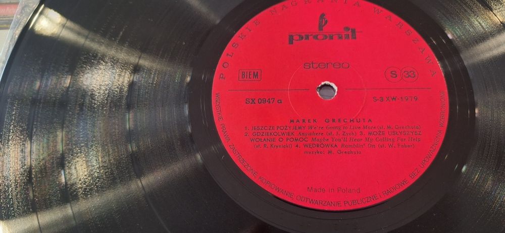 Marek Grechuta Droga za Widnokres. NM 1972 r. Oryginał.