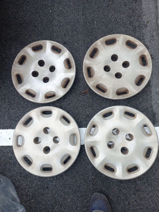 Jogo de 4x tampoes 14 calotas peugeot opel fiat hyundai seat ford citr