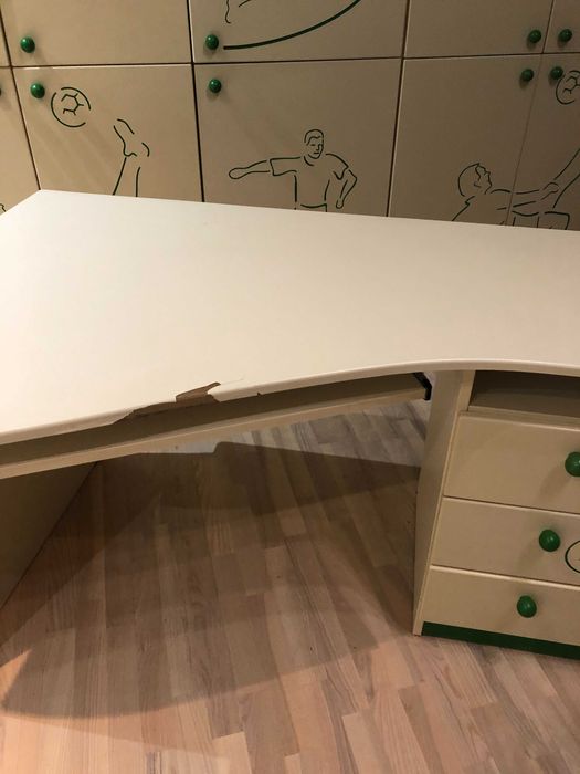Meblik Piłka Nożna – KOMPLET mebli dla chłopca  Stan BDB | OKAZJA!