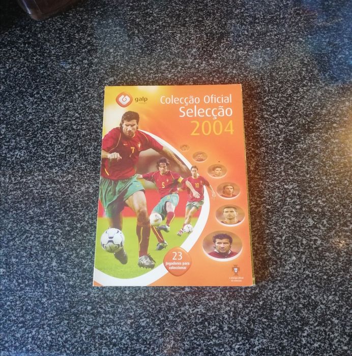 caderneta Portugal Euro 2004 completa