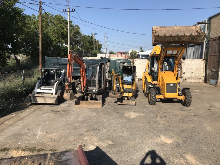 Земляные работы мини-техникой, копка траншей, фундамента, выгребных ям ...