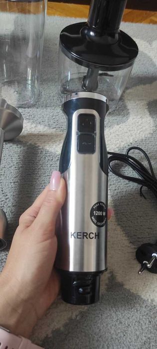 Blender Ręczny Mikser Wielofunkcyjny Turbo 1200w + akcesoria