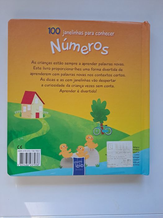 Livro Números (100 janelinhas)