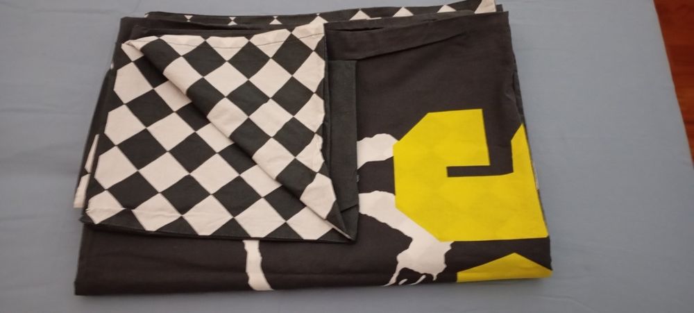 Capa de edredon com fronha