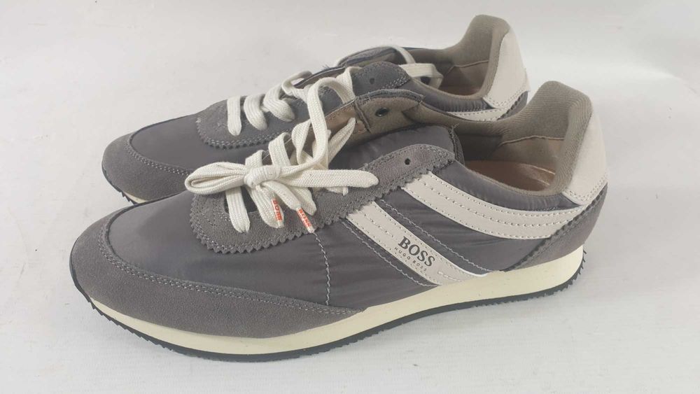 Hugo Boss buty męskie sportowe Hugo Boss Medium Grey rozmiar 43