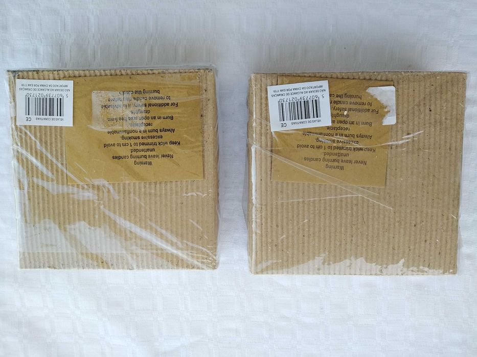 Velas com Suporte de Metal