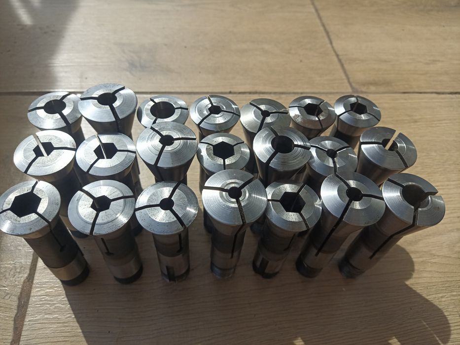 Zestaw tulejki zaciskowe z gwintem zewnętrznym