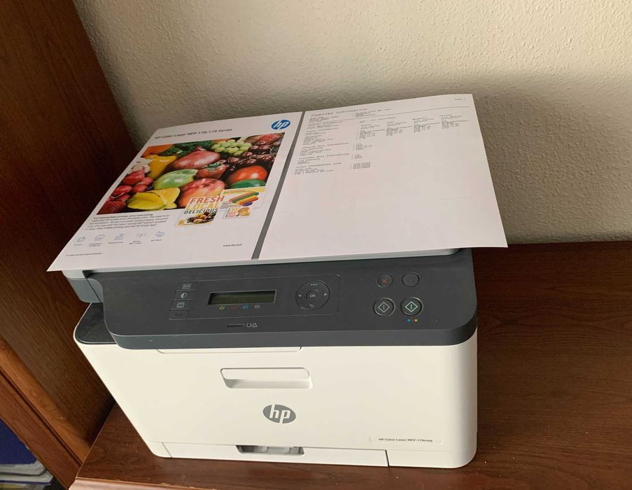 Drukarka laserowa kolorowa HP 178nwg WIFI bardzo mały przebieg