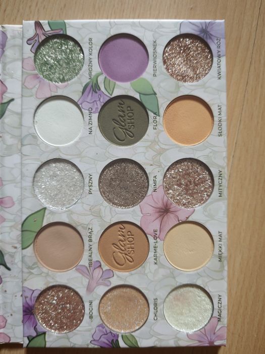 Paleta cieni do oczu Flora , glamshop,cena 80zł