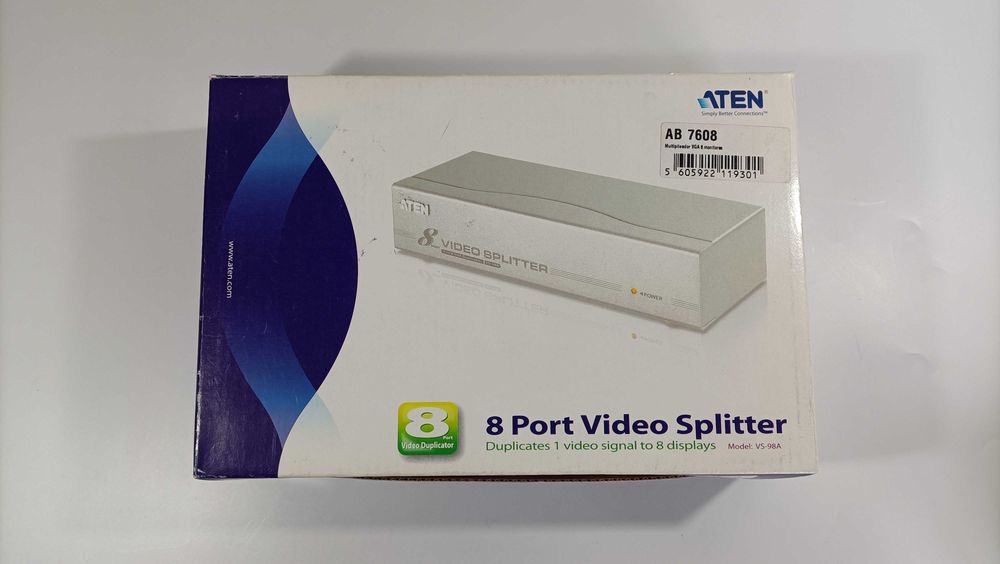 ATEN VS-98A - VGA Video Duplicator (1 to 8 VGA duplicator)64286250941825124