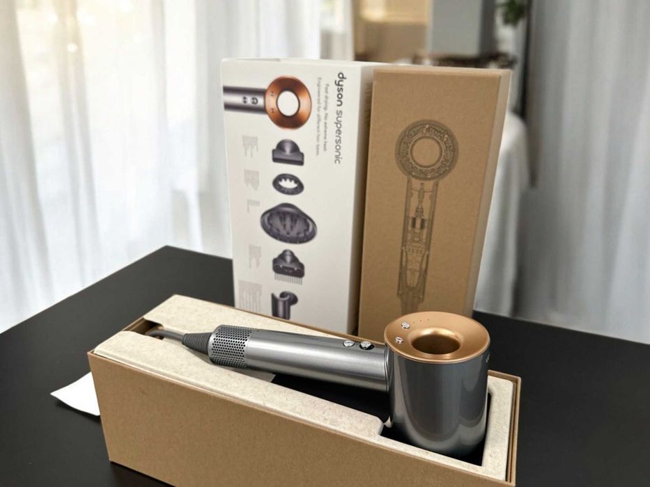 Дайсон фен Dyson Supersonic HD07 Nickel Copper Новий Оригінал!