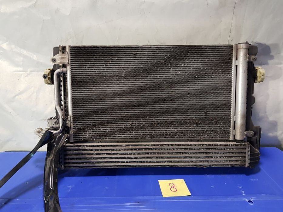 Radiador Radiadores e termo ventilador Skoda rapid 1.6 TDI