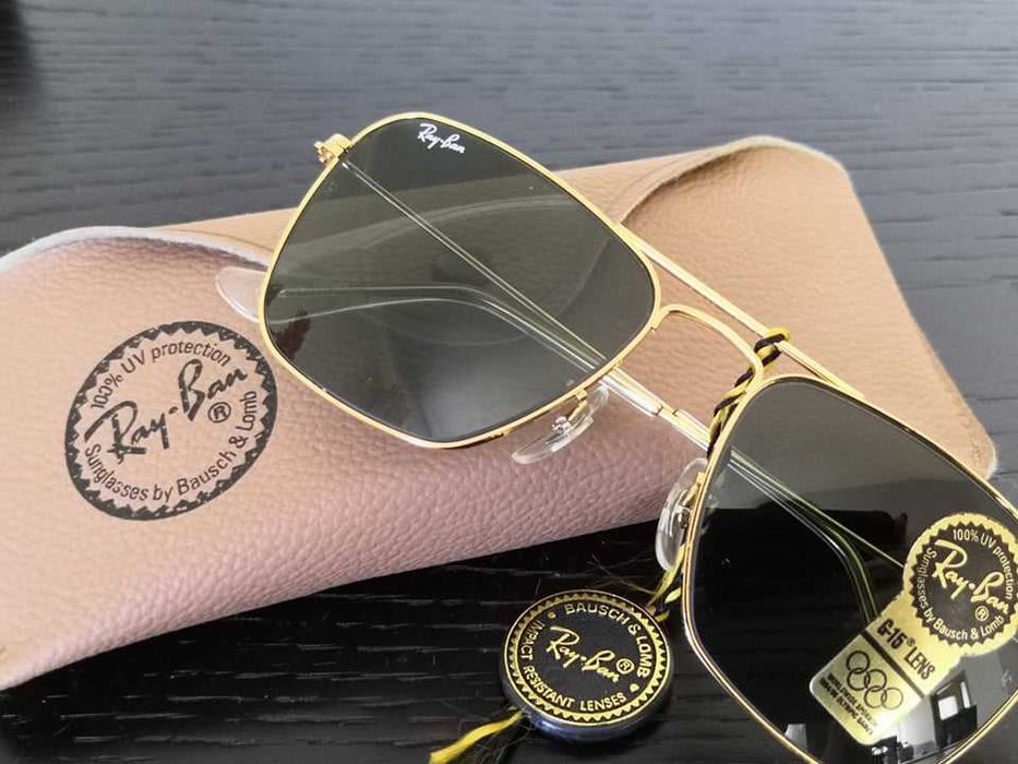 Óculos Vintage Rayban L0226 Aviator Caravan (novo e original)
