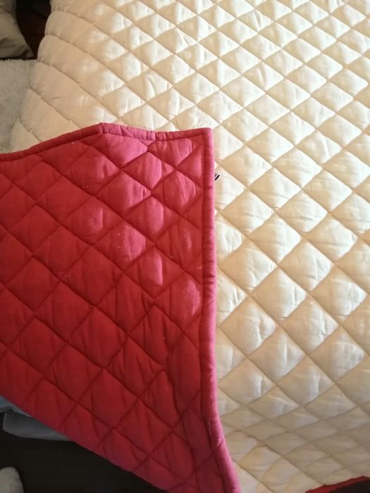 Edredon reversível de casal