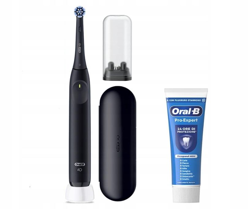 oral-b io series 2 szczoteczka elektryczna czarna kompletna