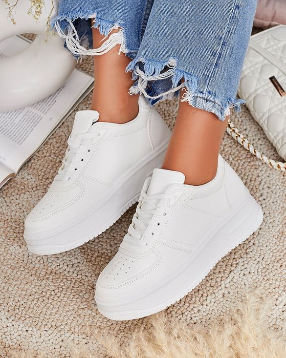 36 37 38 sneakersy 39 40 41 na grubej podeszwie platformie adidasy