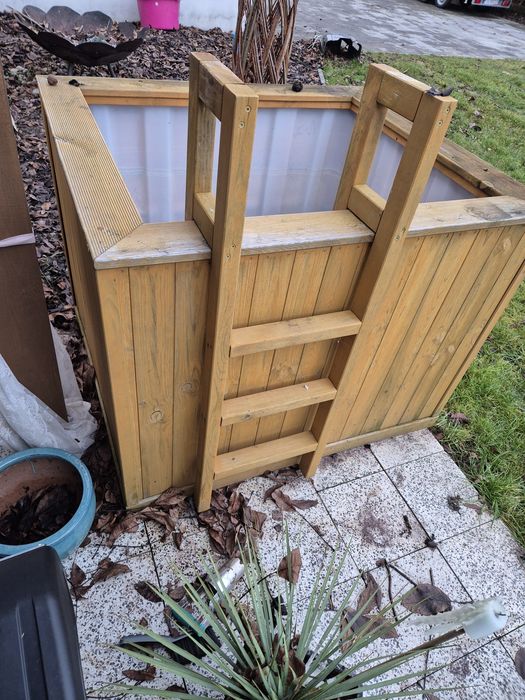 Zbiornik do morsowania wraz z pokrywą i drabinką