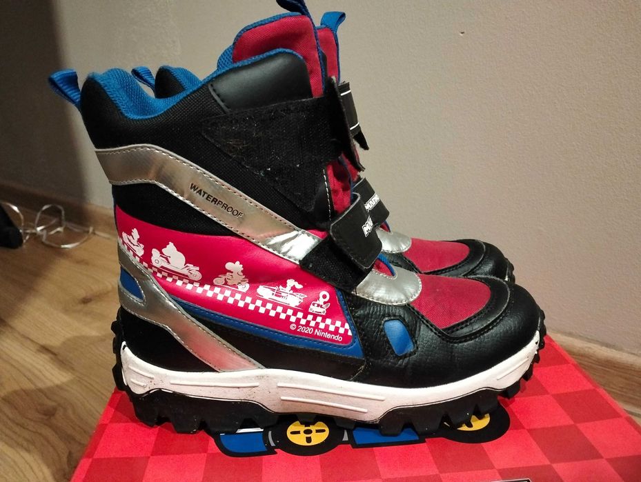 Buty zimowe Mario Bros