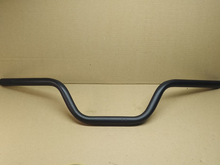 Руль мопеда Альфа Дельта NEW (чёрный матовый) оригинал