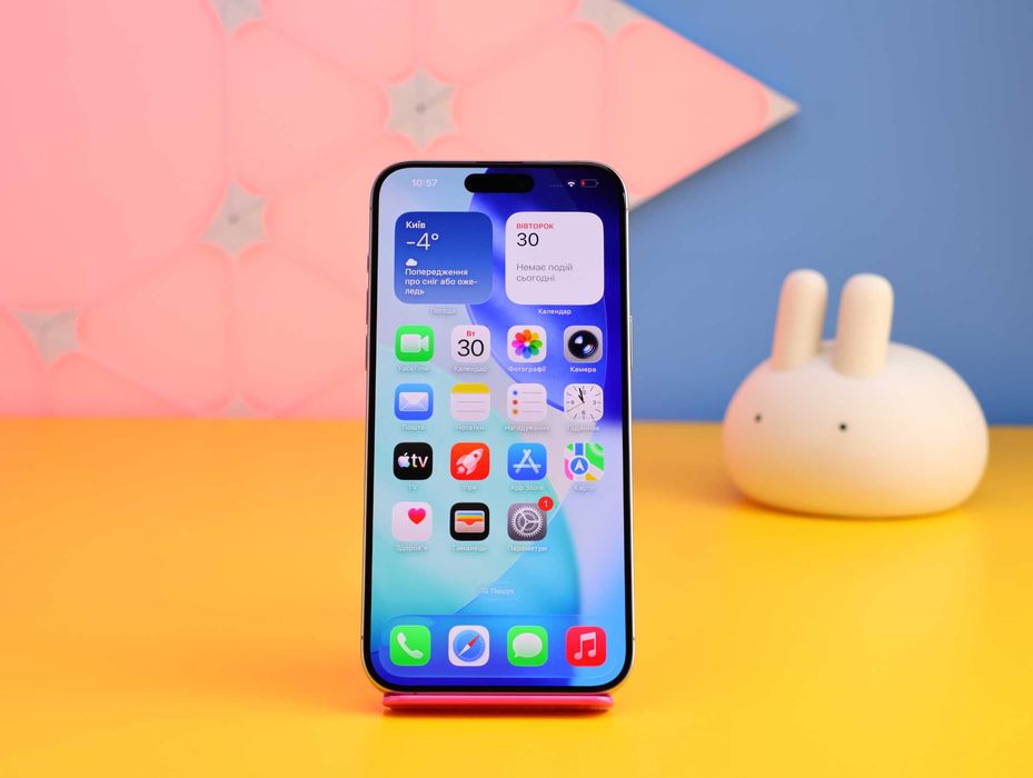 Смартфон Apple iPhone 15 Pro Max 256GB Natural(154913) Б/У З ГАРАНТІЄЮ