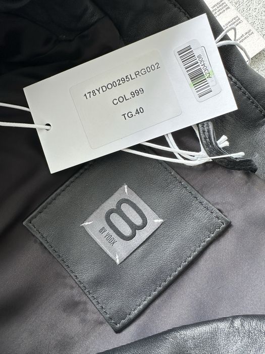 Кожаная жилетка 8 by Yoox Leather Biker vest