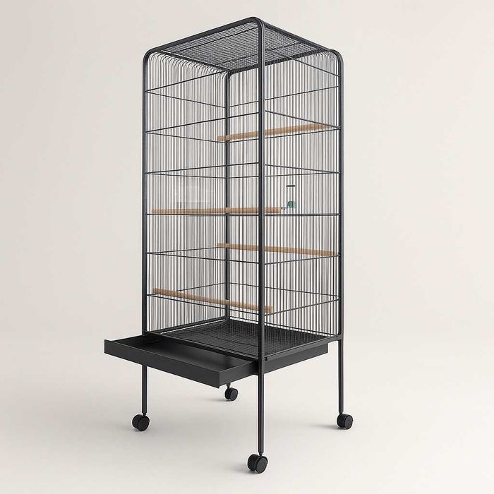 KLATKA DLA PTAKÓW PAPUG *nowa* klatka woliera na kółkach duża