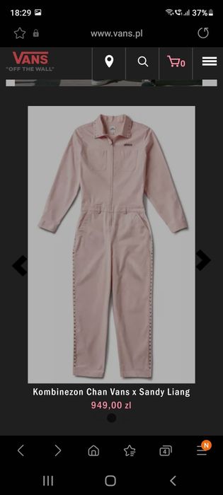 Kombinezon Vans x Sandy Liang damski