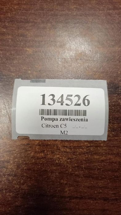 citroen c5 i 1.6 hdi pompa zawieszenia 963671388000