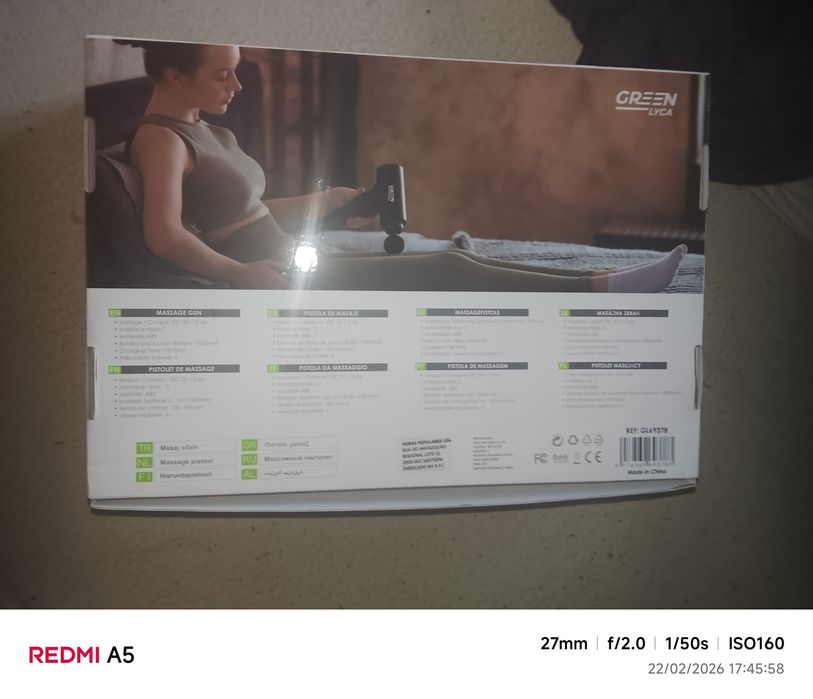 Máquina de massagem