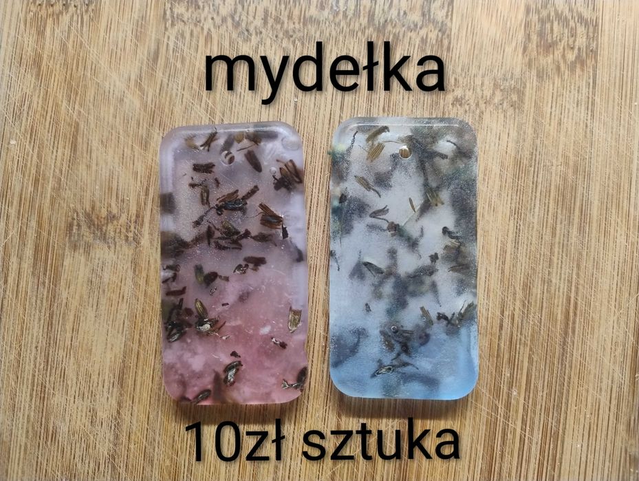 Ręcznie robione mydełka z lawendą