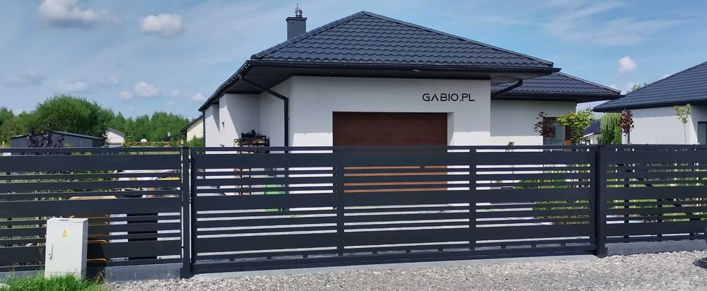 Brama przesuwna palisadowa wys. 1,5/5m plus inne wys. i dług.