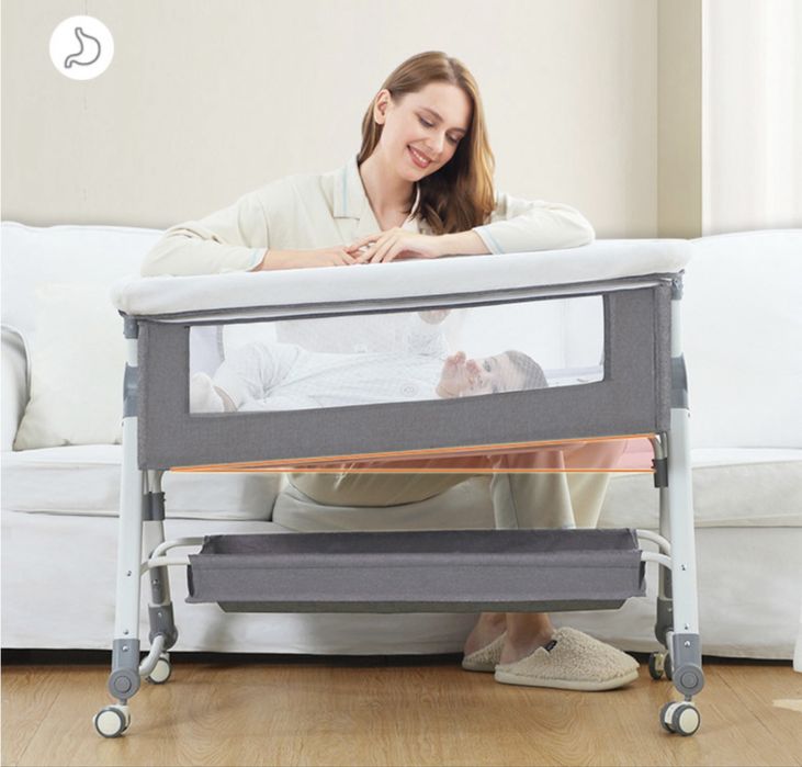 Нове приставне ліжечко-гойдалка 3в 1
