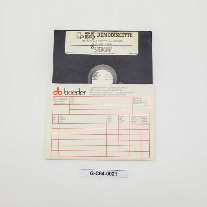 Commodore 64 Demodiskette (C64)