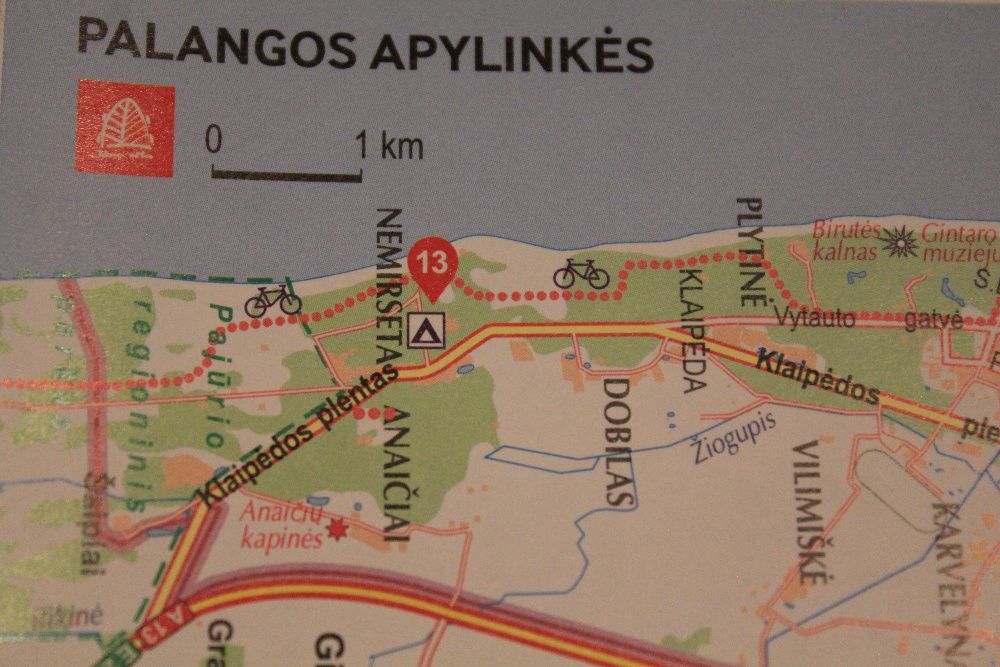 Palanga-Swentoji-LITWA-PLAN MIASTA-1607