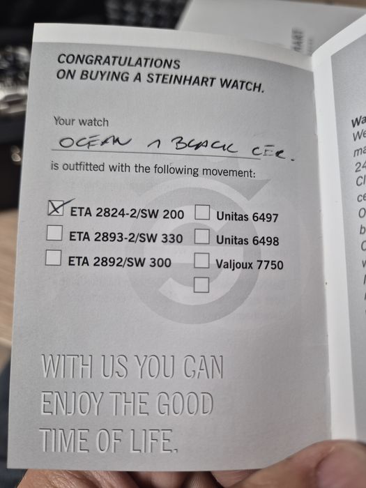 Steinhart Ocean One 42mm ceramiczny bezel