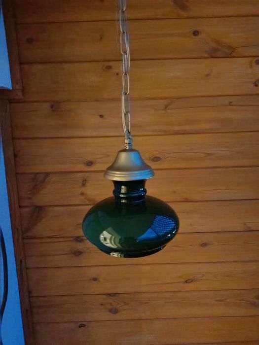 Lampa wisząca z kloszem