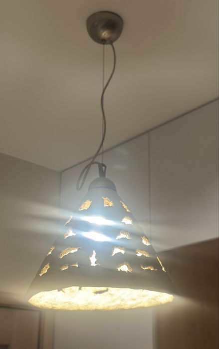 Industrialna lampa wisząca  WAMAR