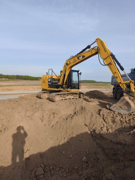 Koparka Cat312e  wynajmę z operatorem