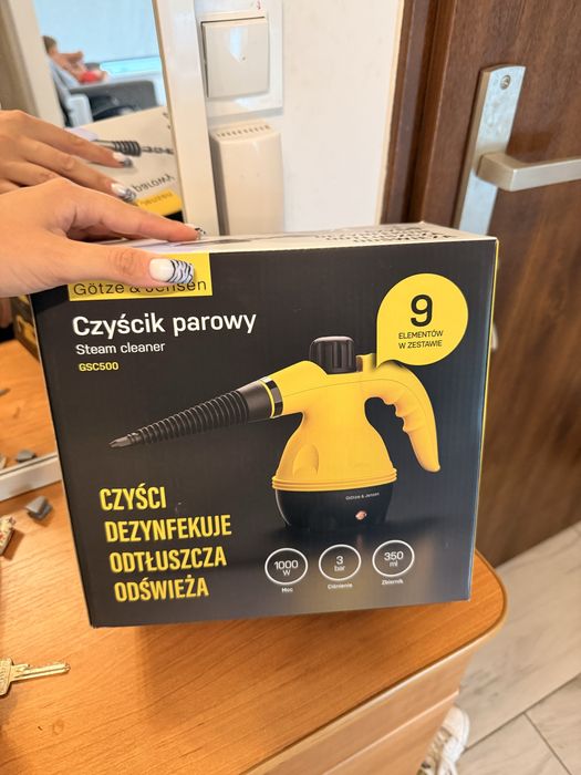 Myjka parowa z nakladkami