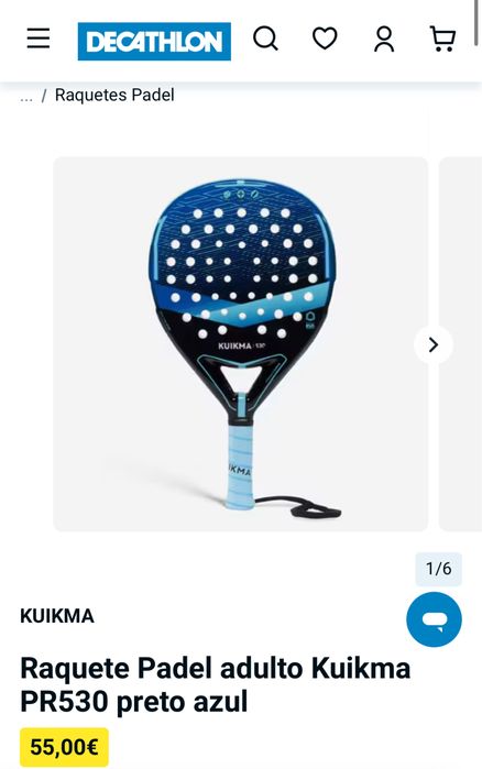 Raquete de Padel adulto KUIKMA PR530