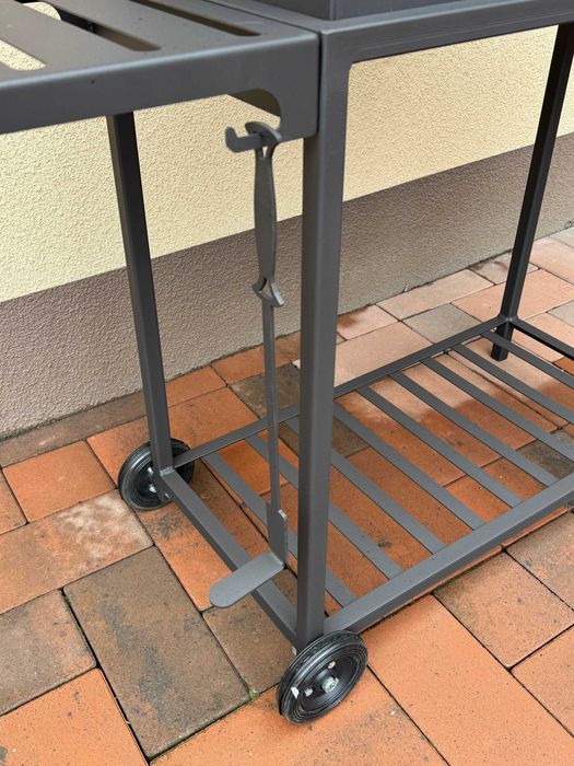 В наявності! Мангал 4 мм з кришкою, решіткою та підставкою під казан